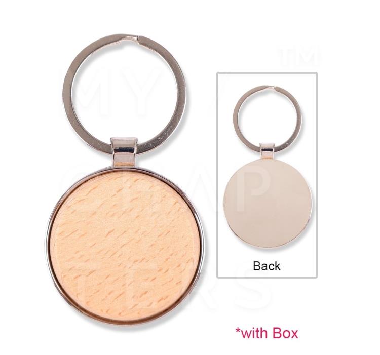 C 635 Wooden Keychain