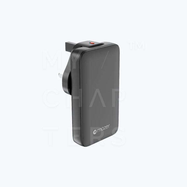 M15 - GaNPrestige Slim 65W GaN Wall Charger With Travel Pins (2 Ports)