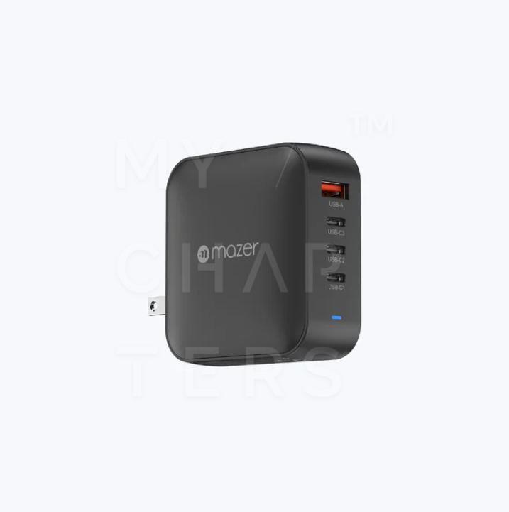 M20 - GaNPrestige 165W Gan Wall Charger with Travel Pins (4 Ports)