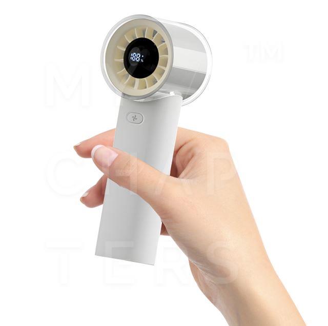FN33T - SUPER TORNADO WIND MINI HANDHELD TURBO FAN 4 SPEED GEAR- 3000mAh LONG LASTING