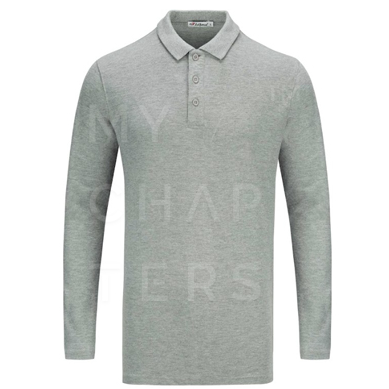 L02 HONEYCOMB CLASSIC POLO LONG-SLEEVED