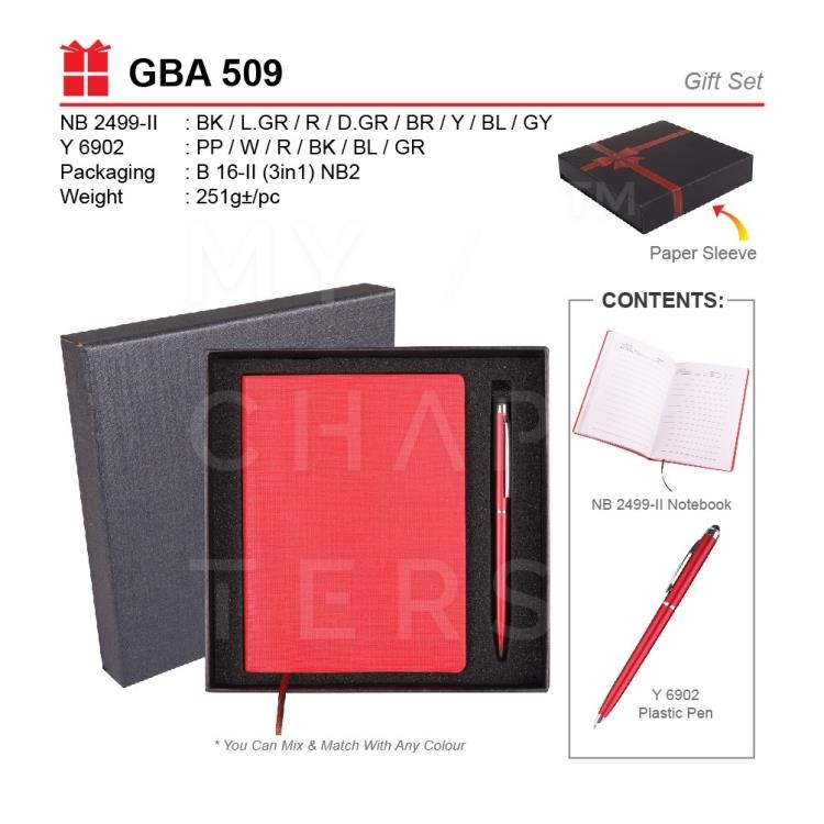 GBA 509 Gift Set