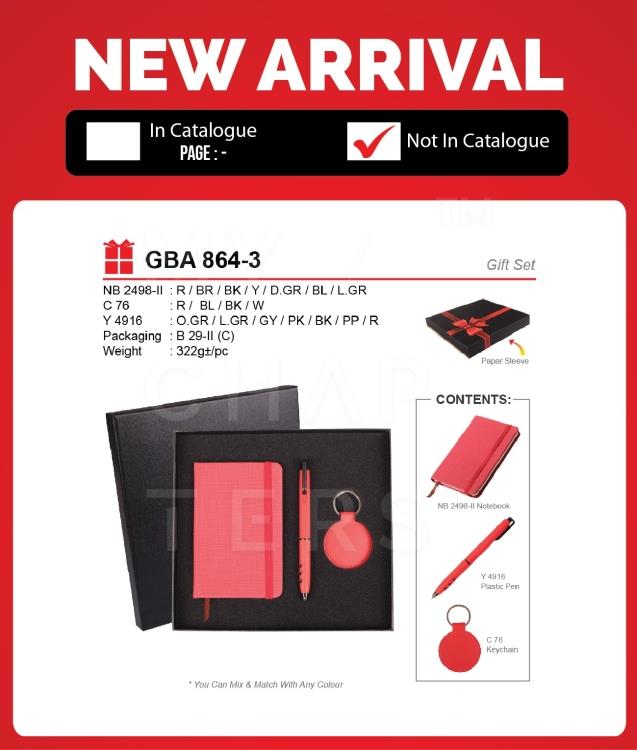 GBA 864-3 Gift Set